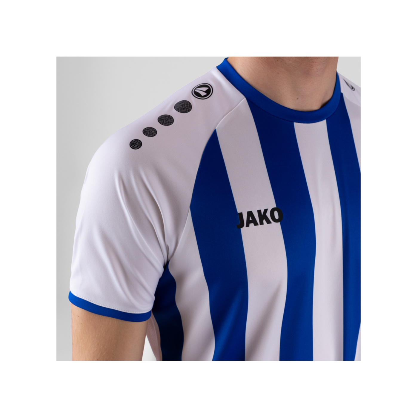 JAKO Inter Trikot Weiss Blau F012