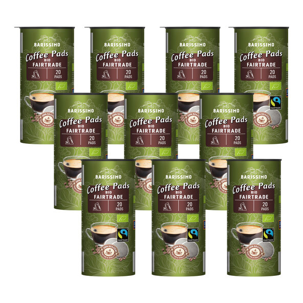 Bio Kaffeepads, 10 x 140 g