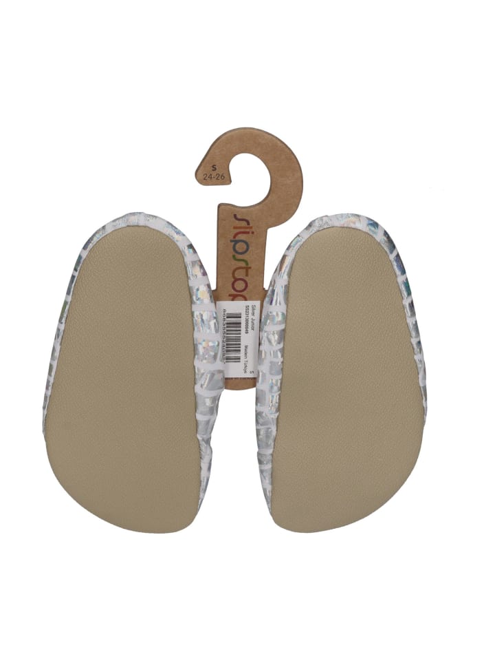 SLIPSTOP DEUTSCHLAND Badeschuhe SILVER in silberfarben günstig kaufen