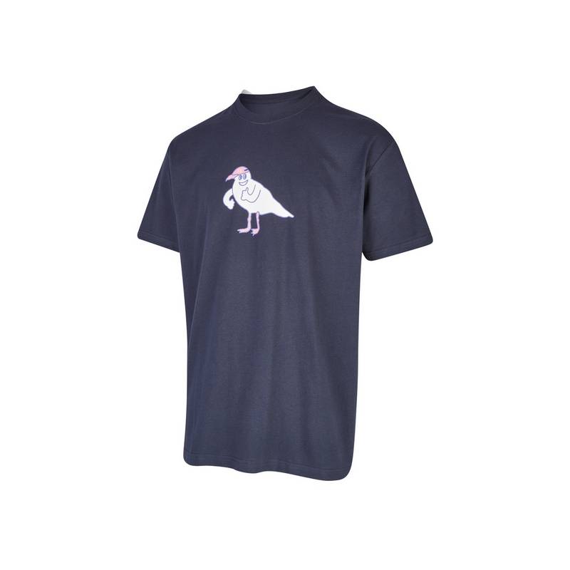Cleptomanicx Gull Cap Printshirt Herren