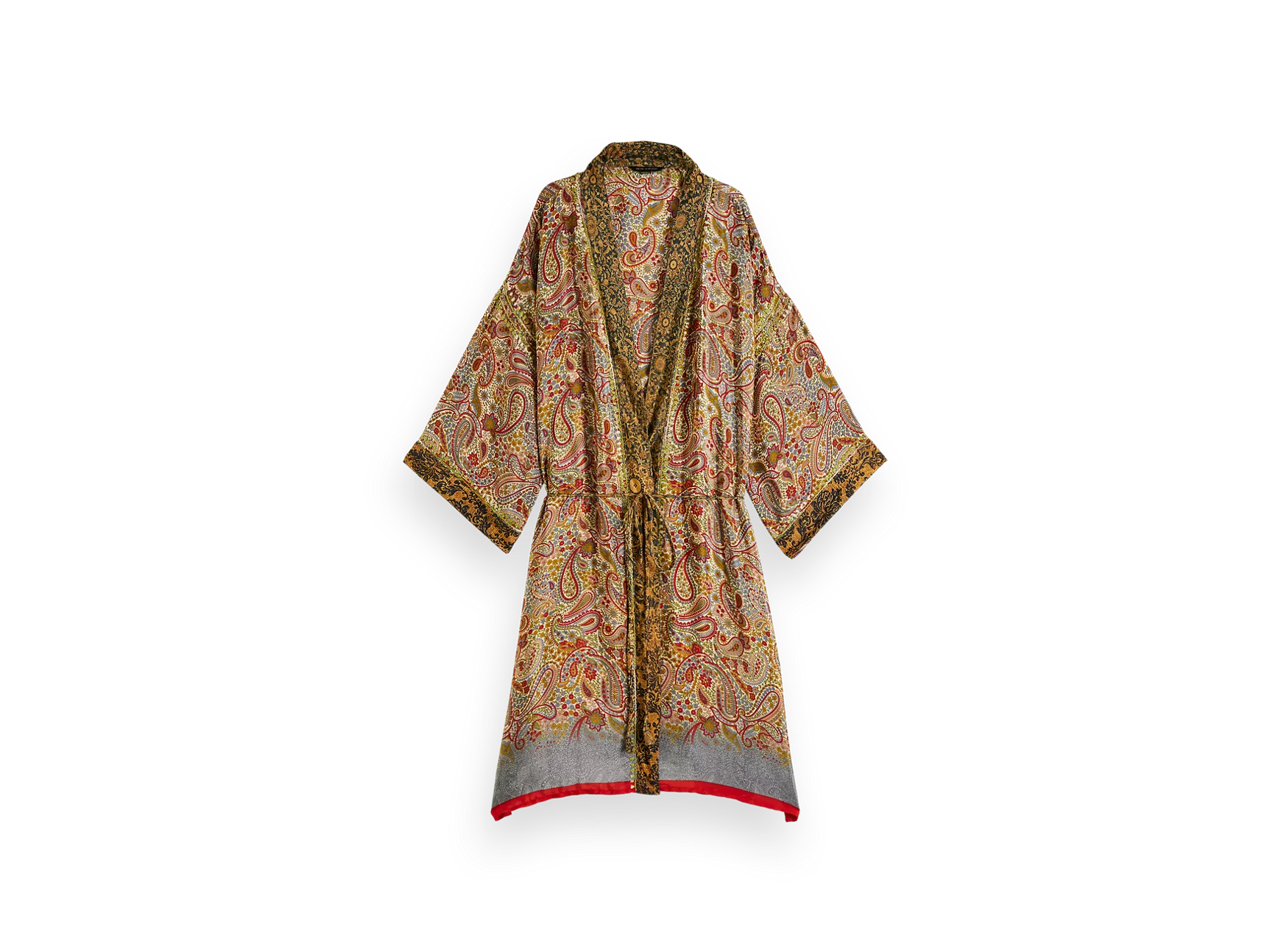 Sari Jaypur Kimono Yalda Rouge
