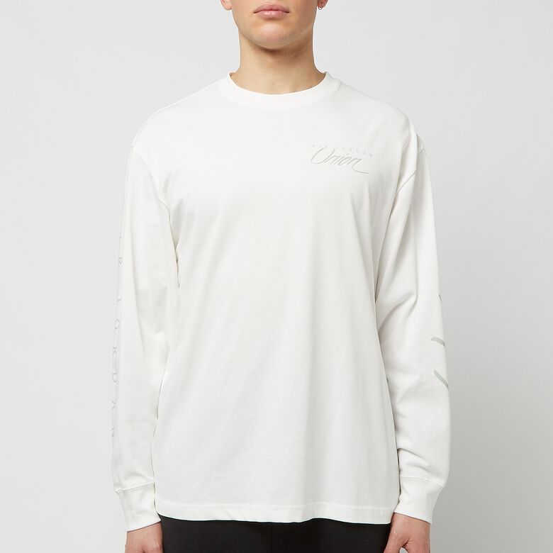 JORDAN x Union Longsleeve Tee white/grey haze