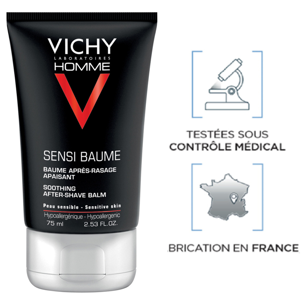 Vichy Sensi Baume après-rasage apaisant Creme