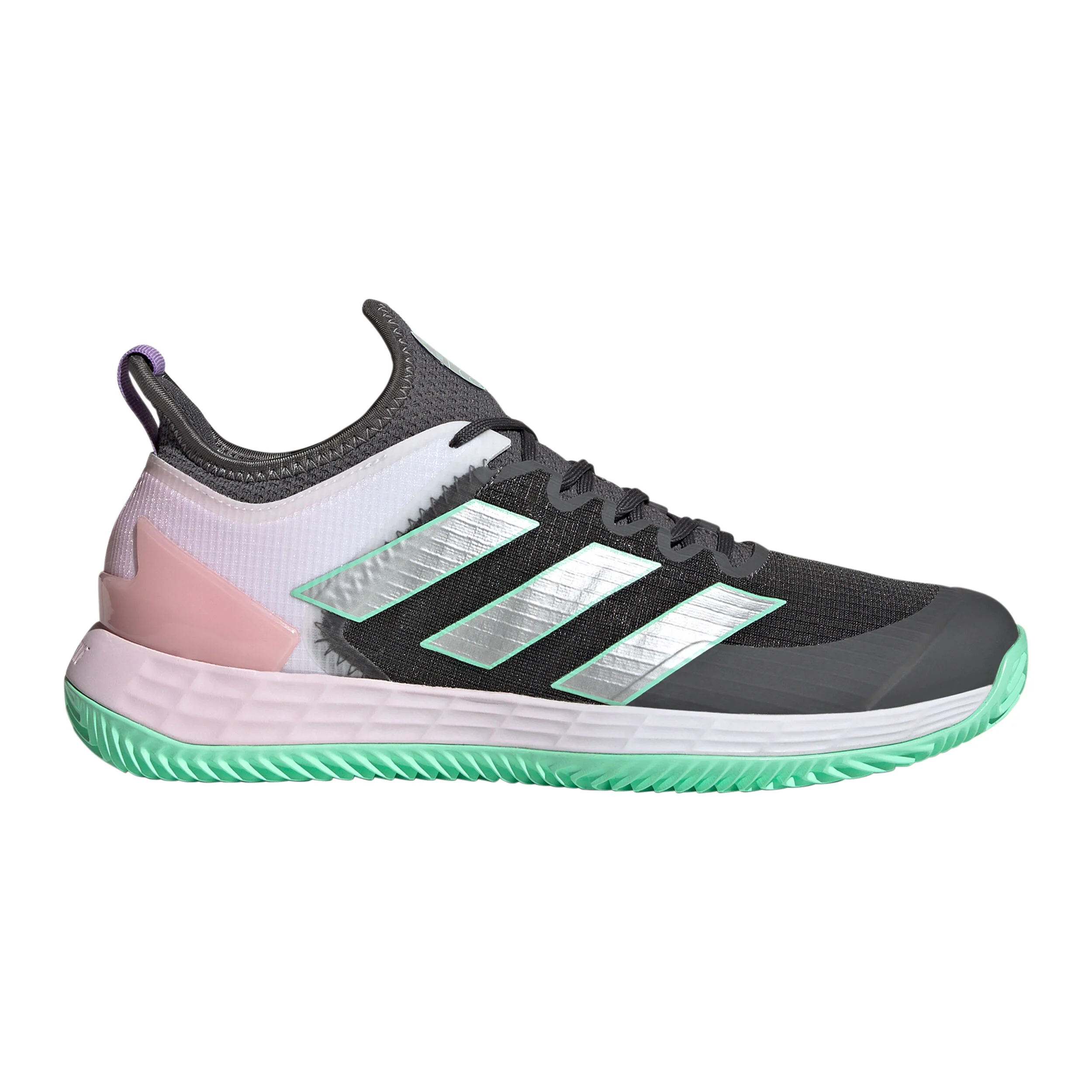 Adizero Ubersonic 4 Sandplatzschuh Damen - Dunkelgrau, Rosa