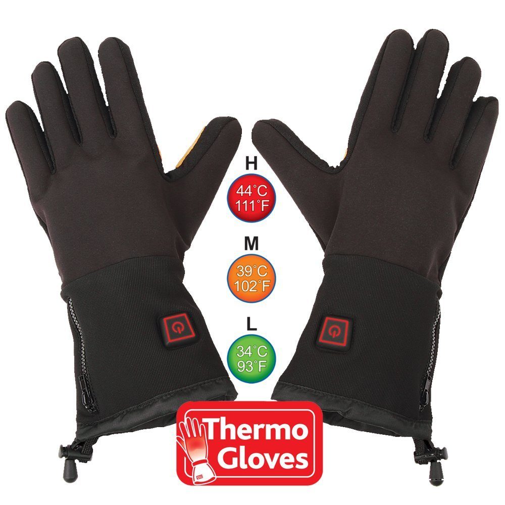 Thermo Winter-Arbeitshandschuhe Thermo Gloves Touch Screen beheizbare Handschuhe