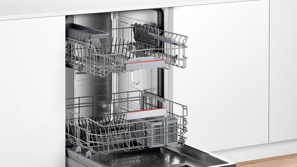 BOSCH vollintegrierbarer Geschirrspüler Serie 4, SBV4HAX48E, 13 Maßgedecke, XXL-Geschirrspüler