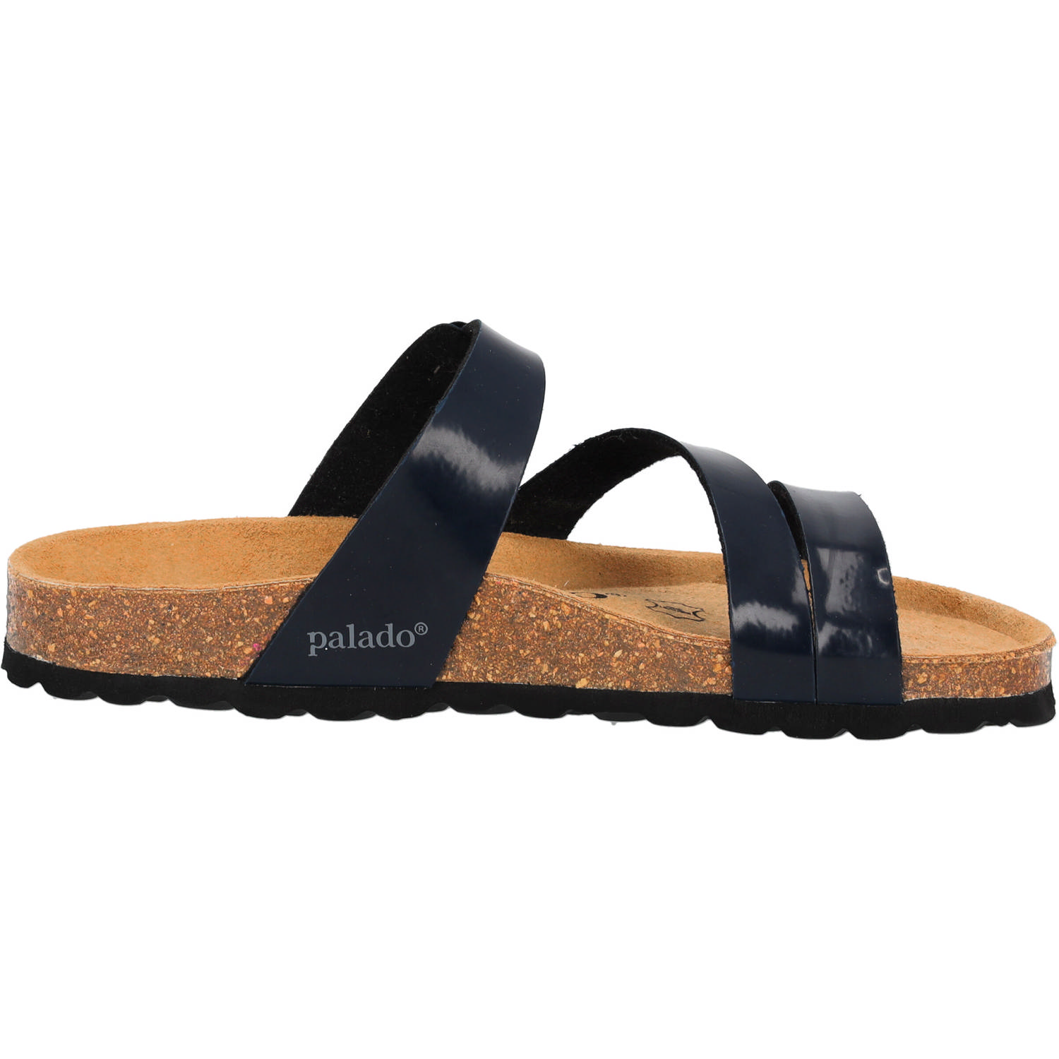 Palado Ikaria Lack, Pantoletten, Damen, Dunkelblau