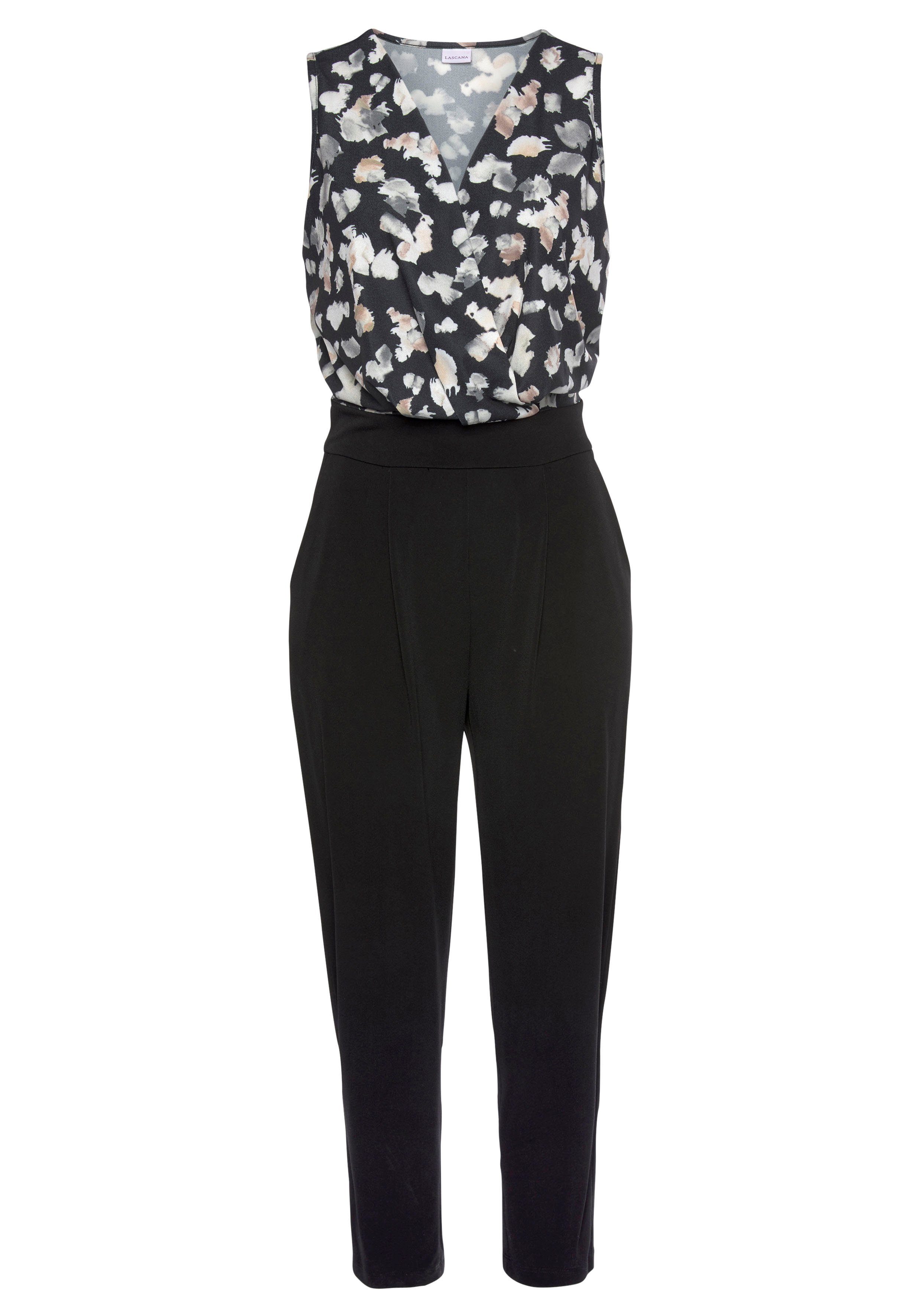 LASCANA Overall mit bedrucktem Oberteil