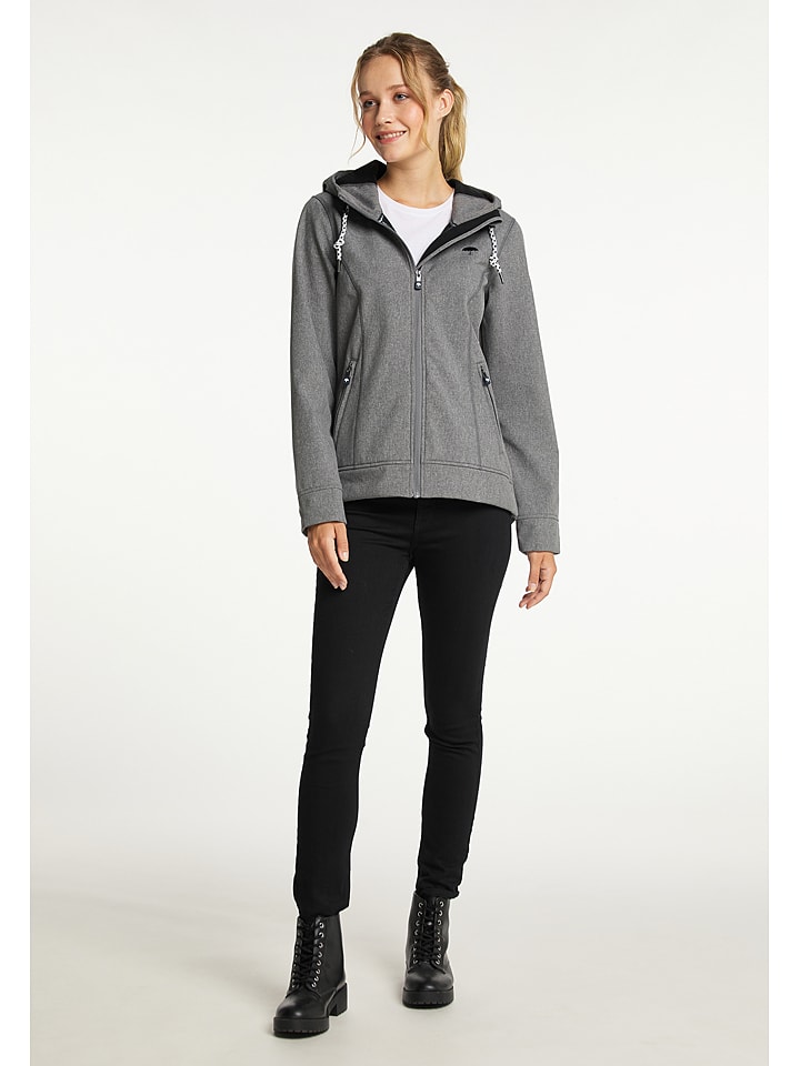 Schmuddelwedda Softshelljacke in Grau günstig kaufen