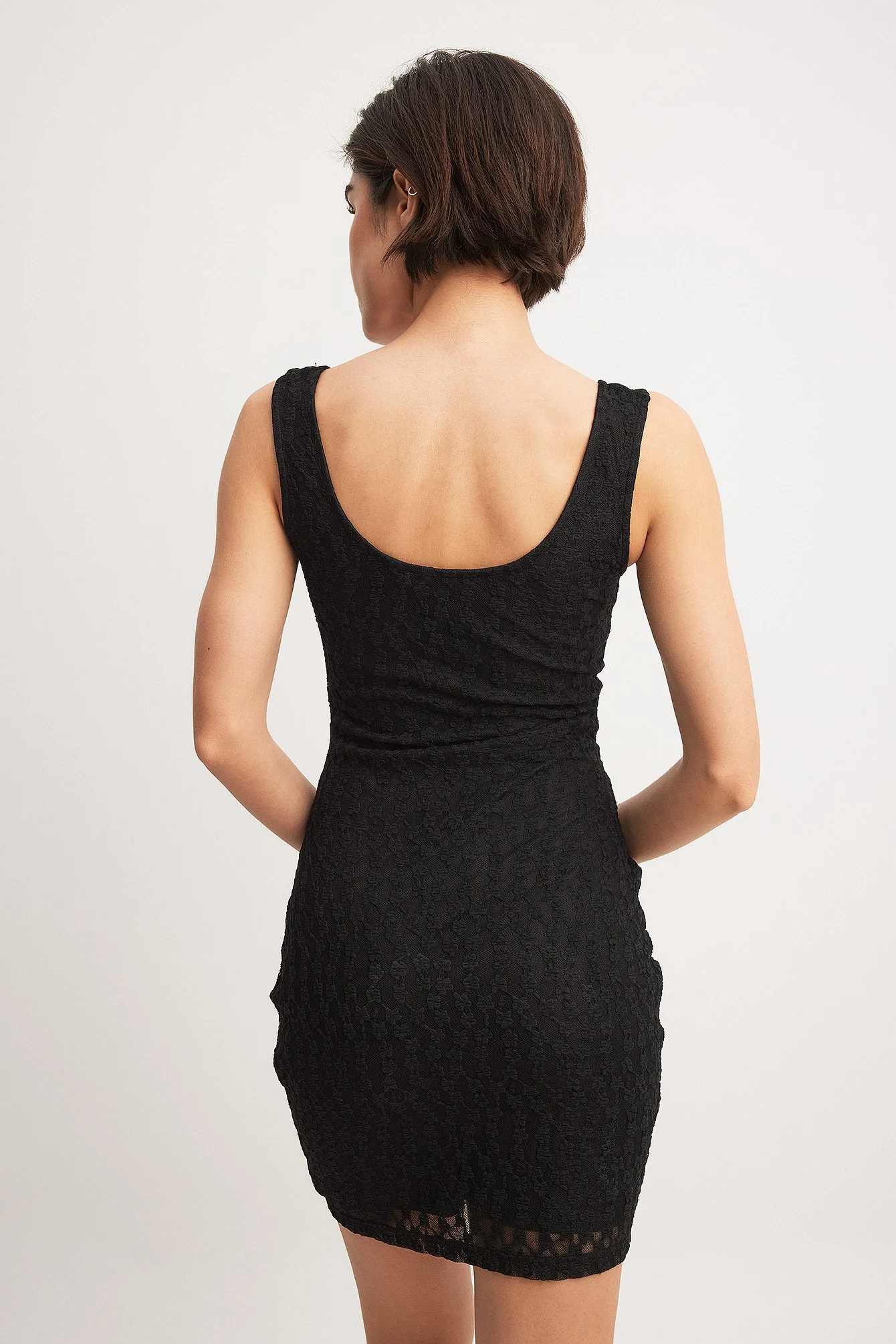 Strap Mini Dress