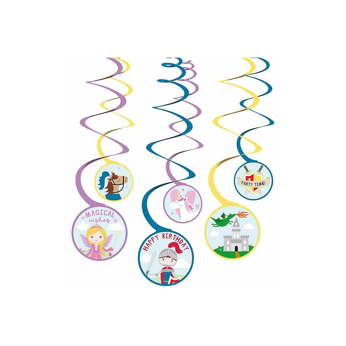 XXL 95 Teile kleine Prinzessin Party Deko Set für 8 Kinder