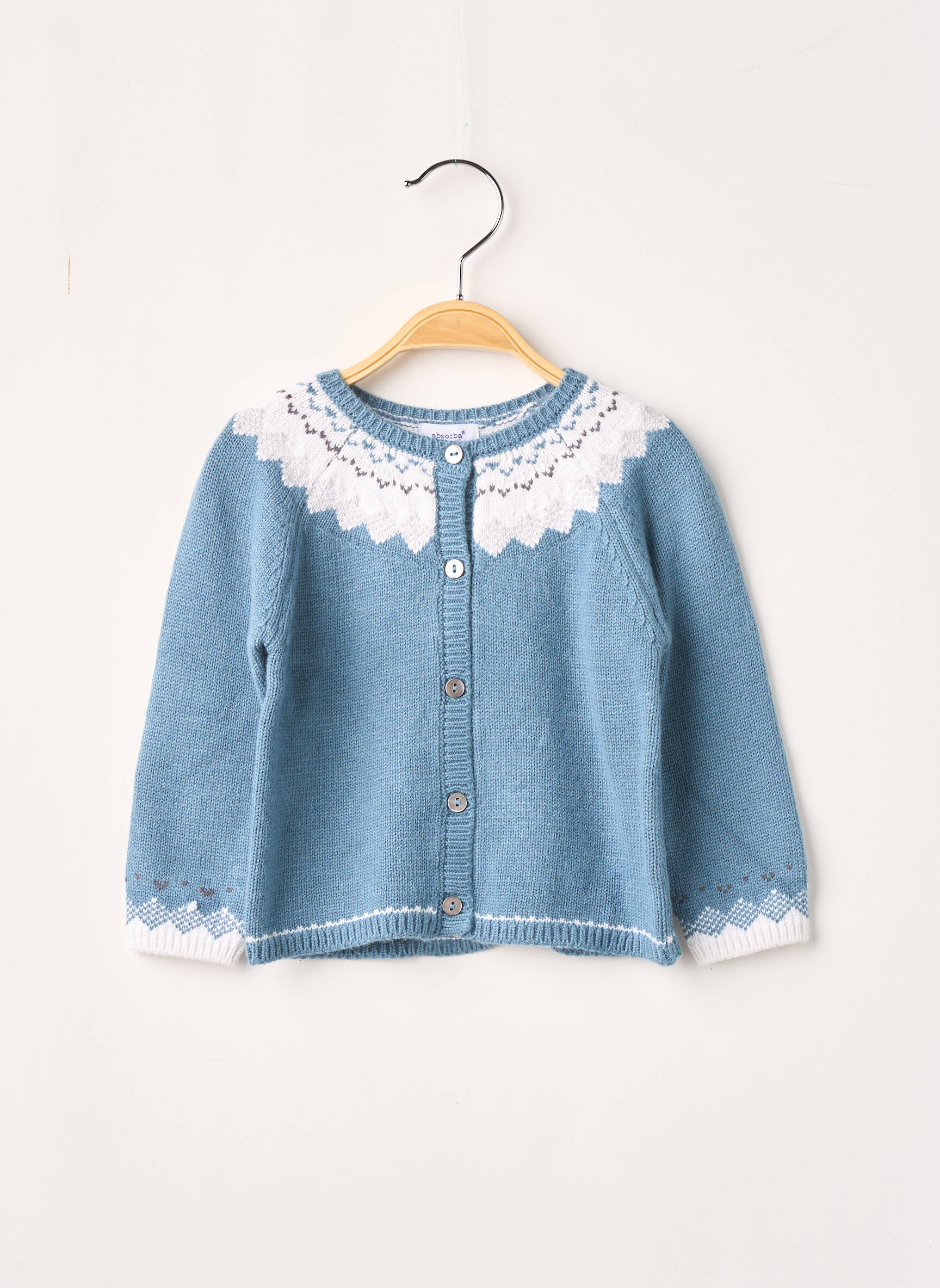 Absorba Fine Maille Enfant couleur bleu
