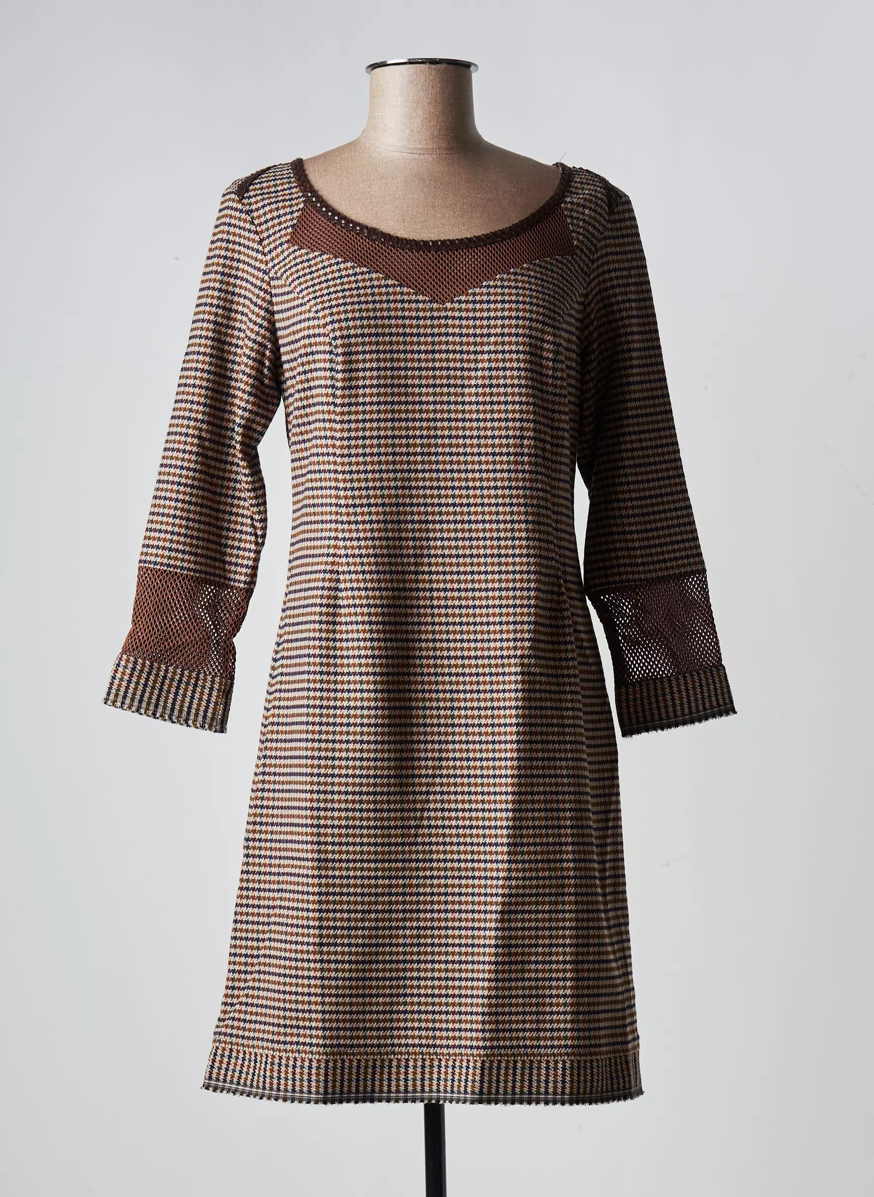 Lo Les Filles Robes Courtes Femme couleur marron