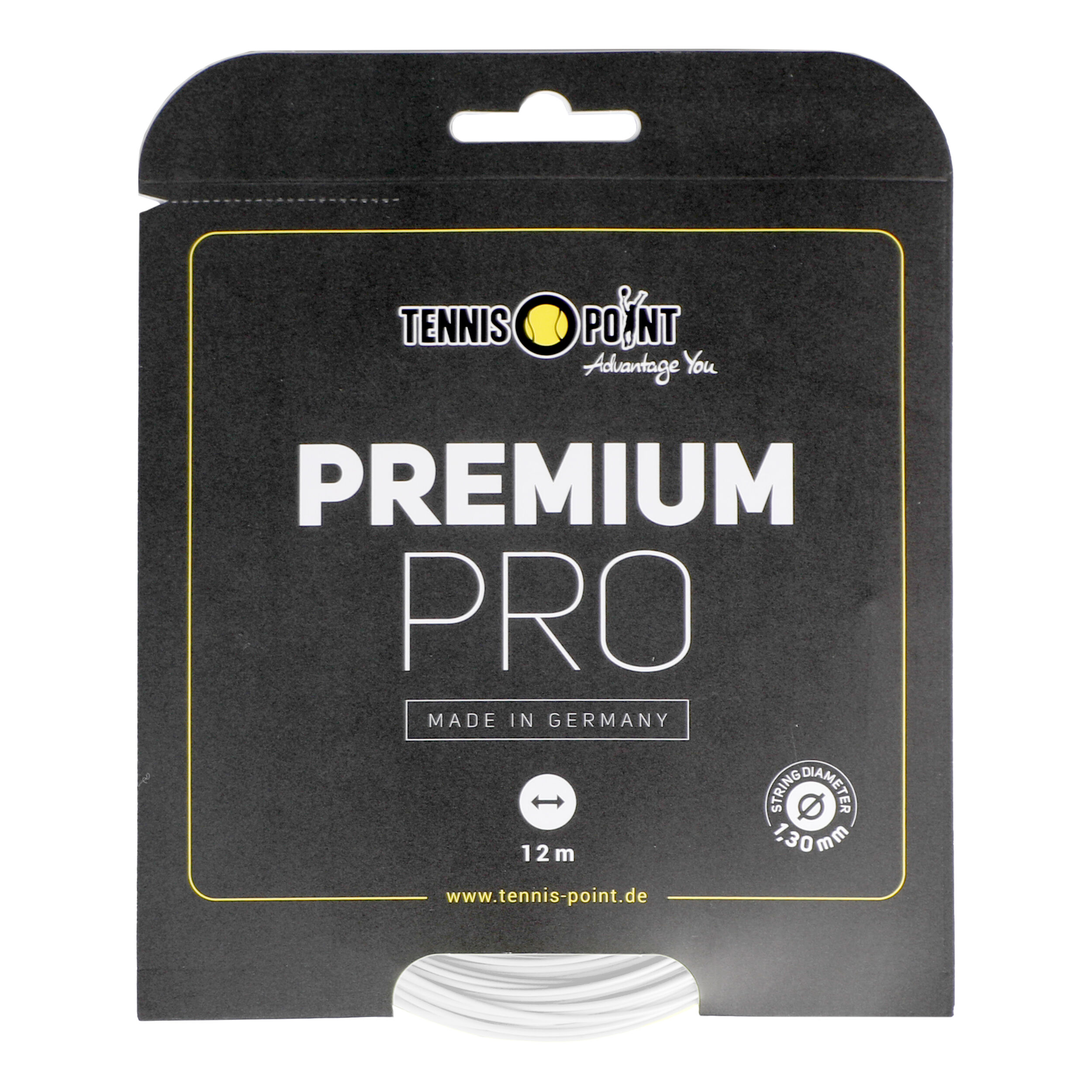 Premium Pro Saitenset 12m - Weiß