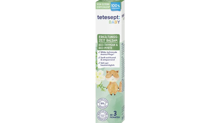 tetesept Baby Erkältungszeit Balsam 30 ml
