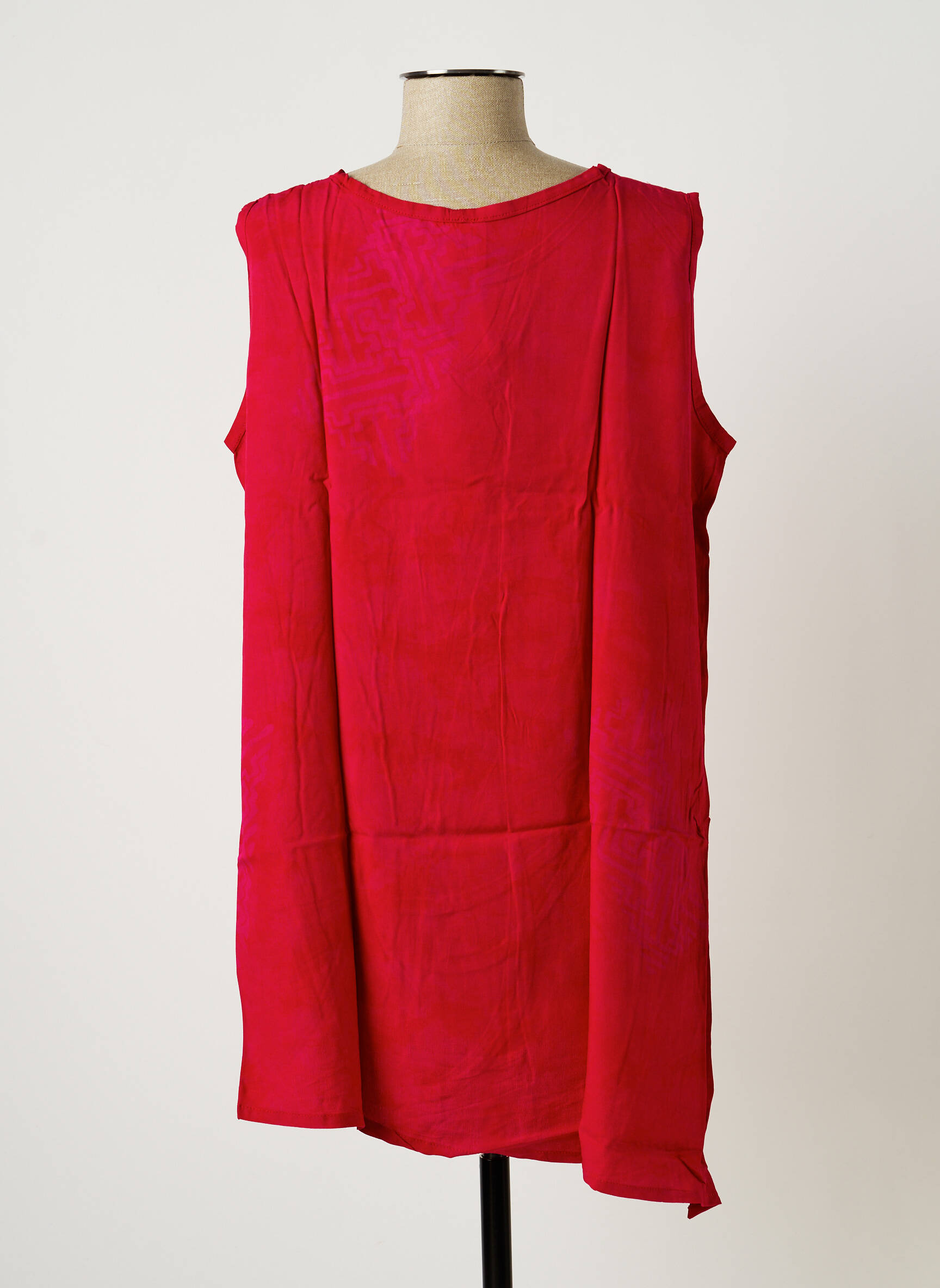 Dou Dou S Tuniquesansmanche Femme couleur rose