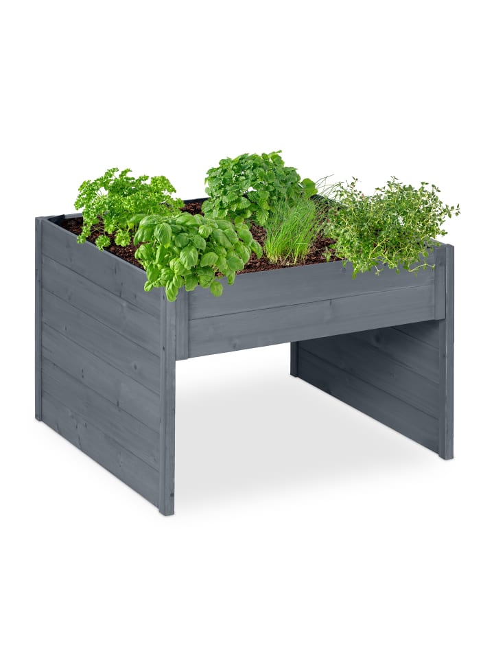 relaxdays Mähroboter Garage in Grau - (B)79 x (H)52,5 x (T)74 cm günstig kaufen onesize