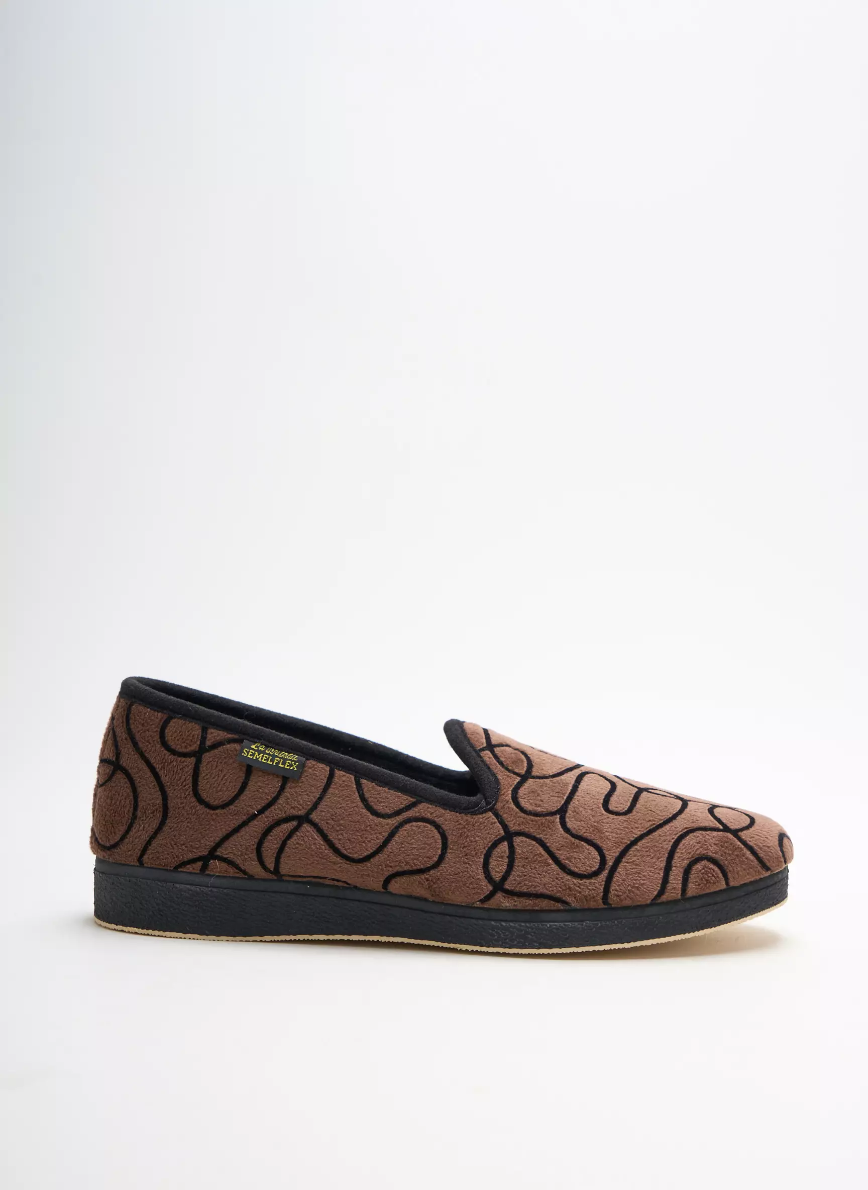 Semelflex Chaussons Femme couleur marron
