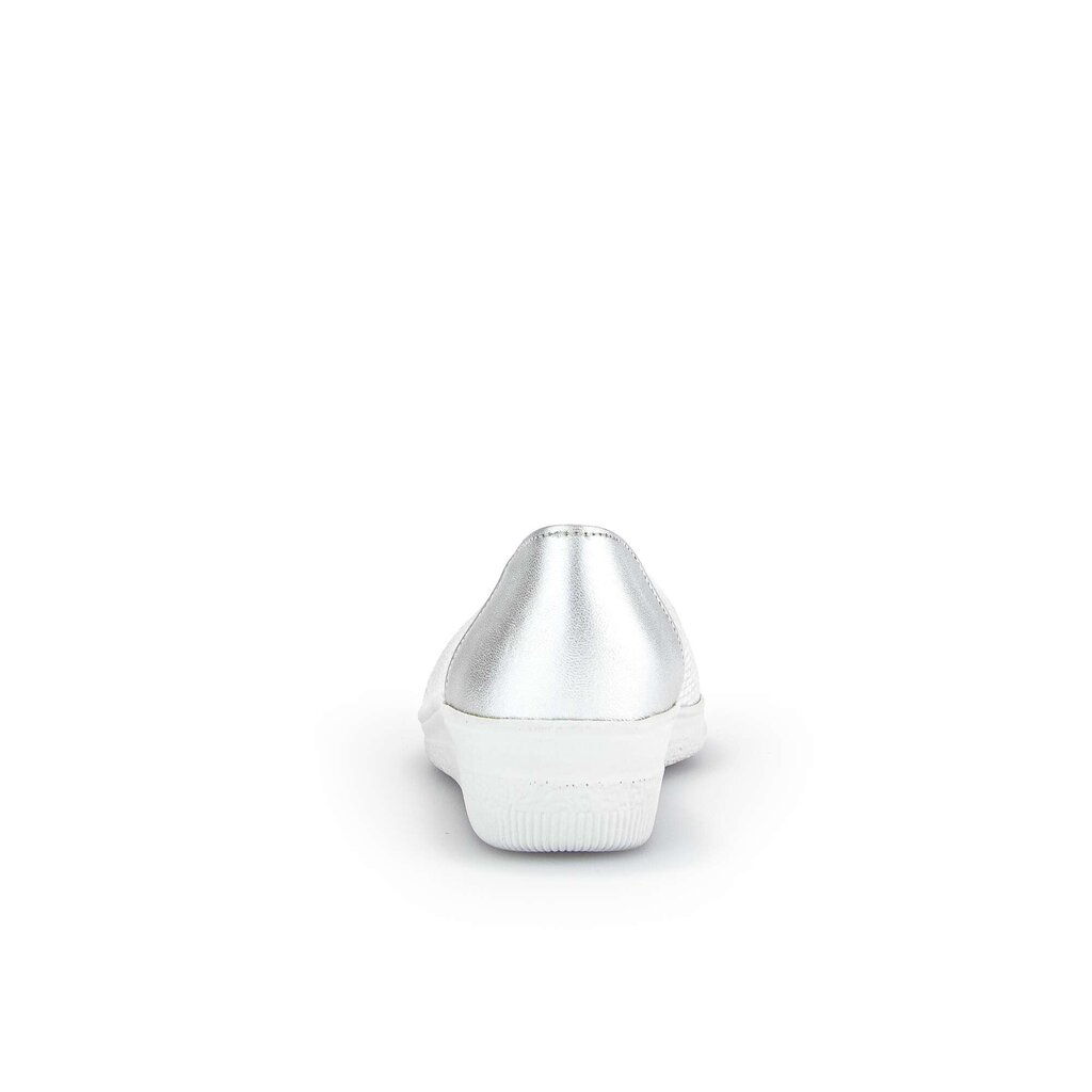 Gabor comfort Sportliche Ballerina silber