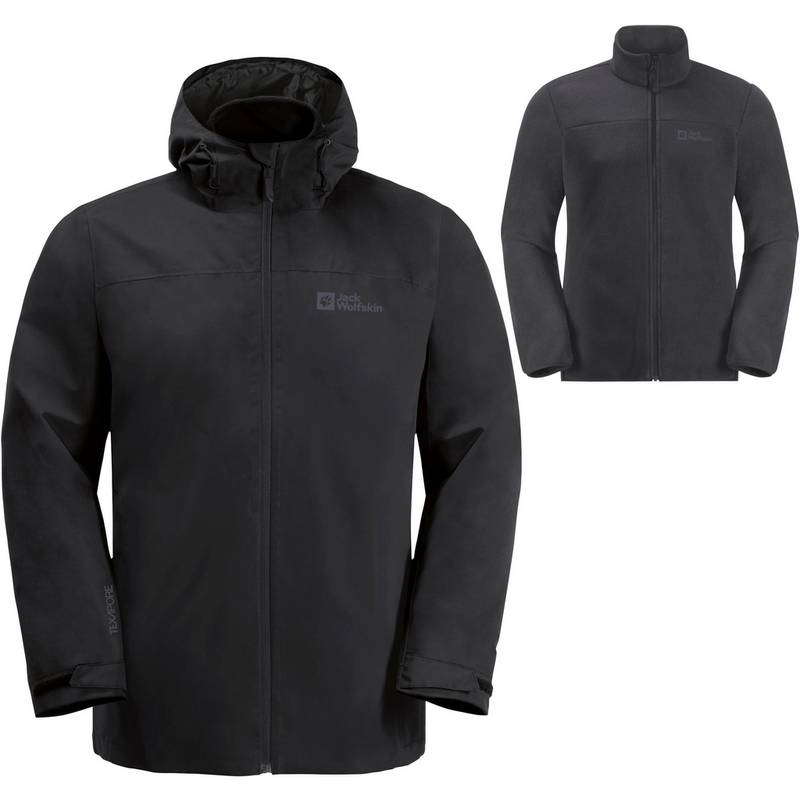 Jack Wolfskin TAUBENBERG 3IN1 Doppeljacke Herren