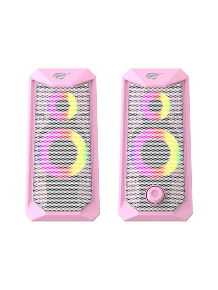 COFI 1453 Computer-Lautsprecher Havit SK202 2.0 RGB Pink in Rosa günstig kaufen onesize