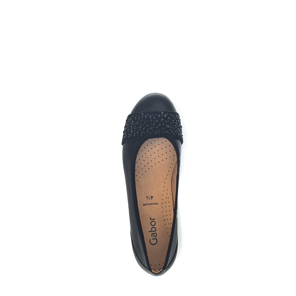 Gabor fashion Sportliche Ballerina schwarz
