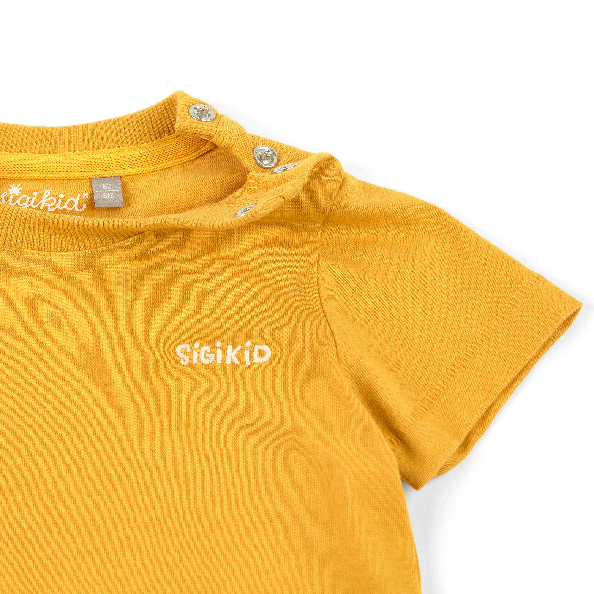 Gelbes Baby T-Shirt Traktor