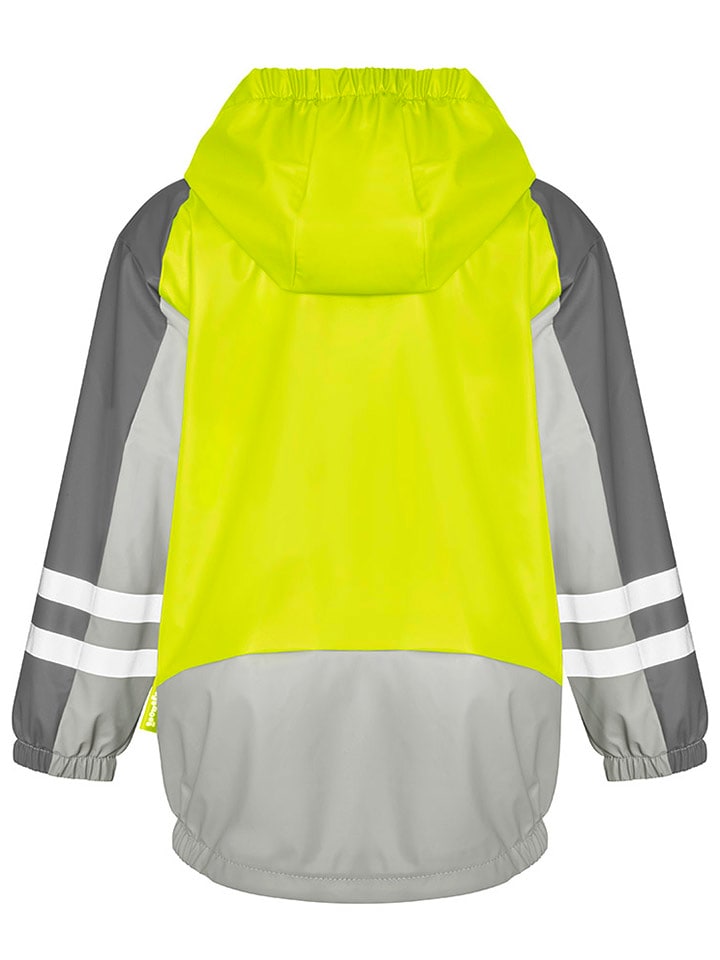 Playshoes Regenjacke 3in1 in Gelb/ Grau günstig kaufen
