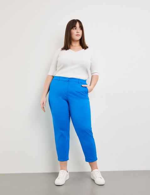 Baumwoll-Chino mit Stretchkomfort Greta
