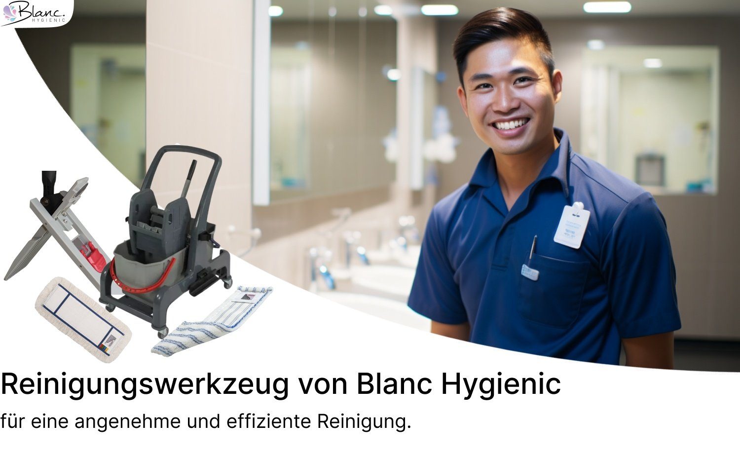 Blanc Hygienic Moppaufsatz (Premium Pro 50cm)