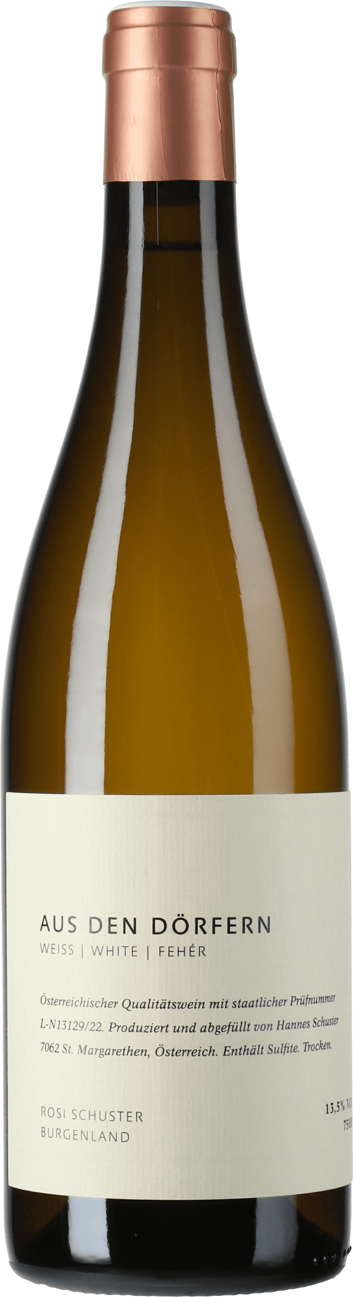 Weingut Rosi Schuster: Aus den Dörfern Weiss 2022