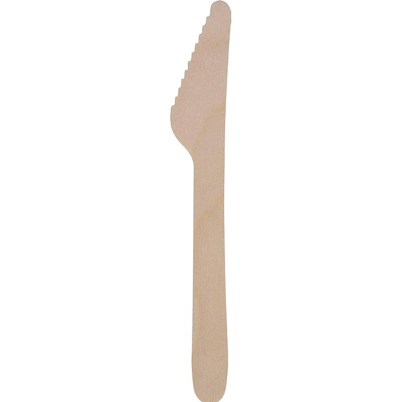 Natur Engangskniver 100-pk, av tre