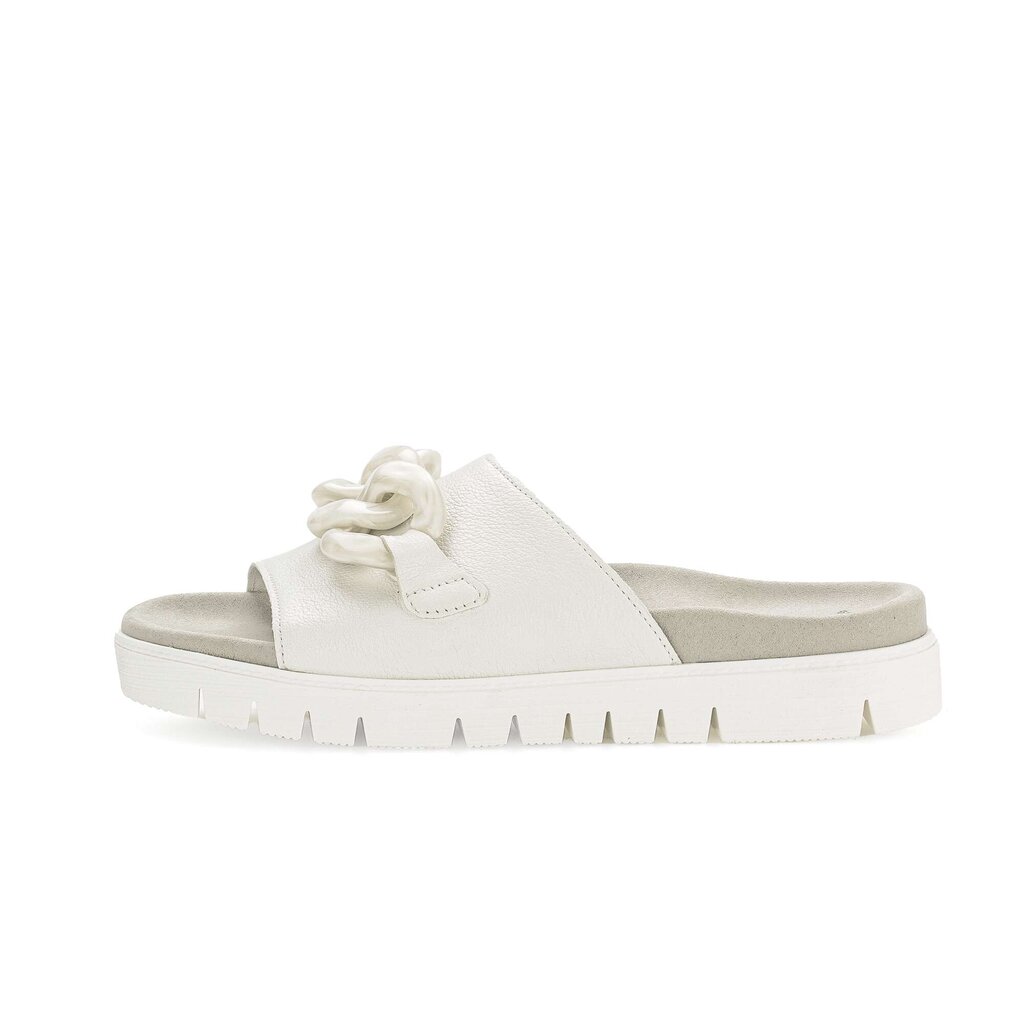 Gabor fashion Pantolette weiß