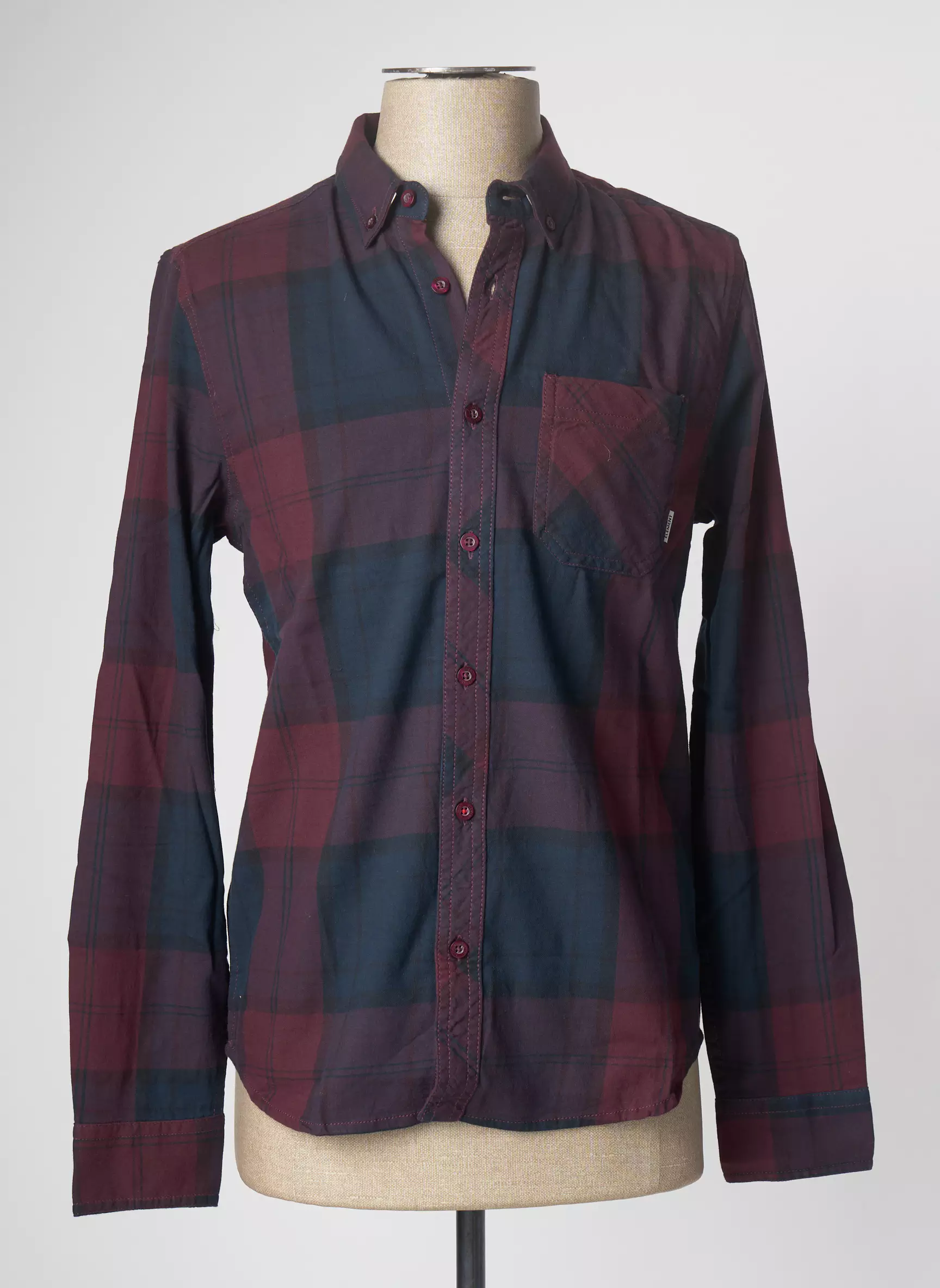 Element Manches Longues Homme couleur rouge