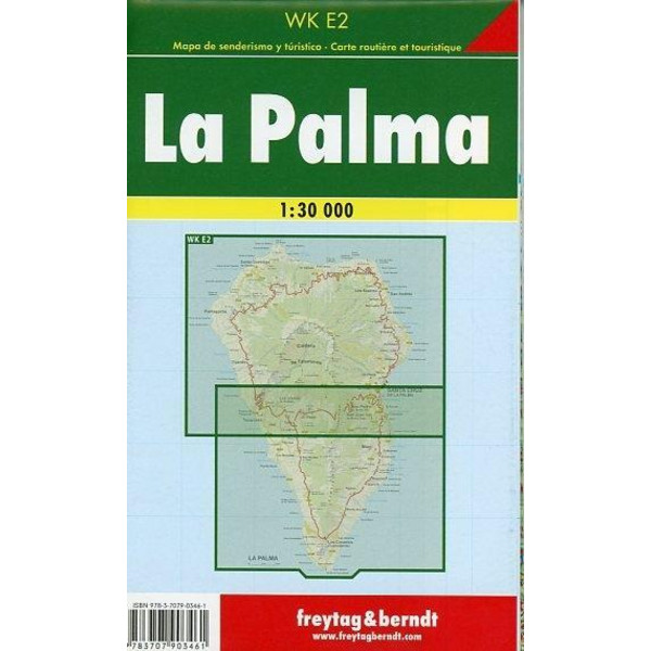 La Palma 1 : 30 000. Wander- und Freizeitkarte - Wanderkarte