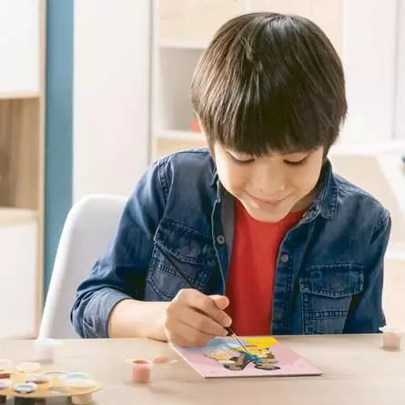 CreArt Disney Prinzessinnen - Malen nach Zahlen für Kinder ab 9 Jahren