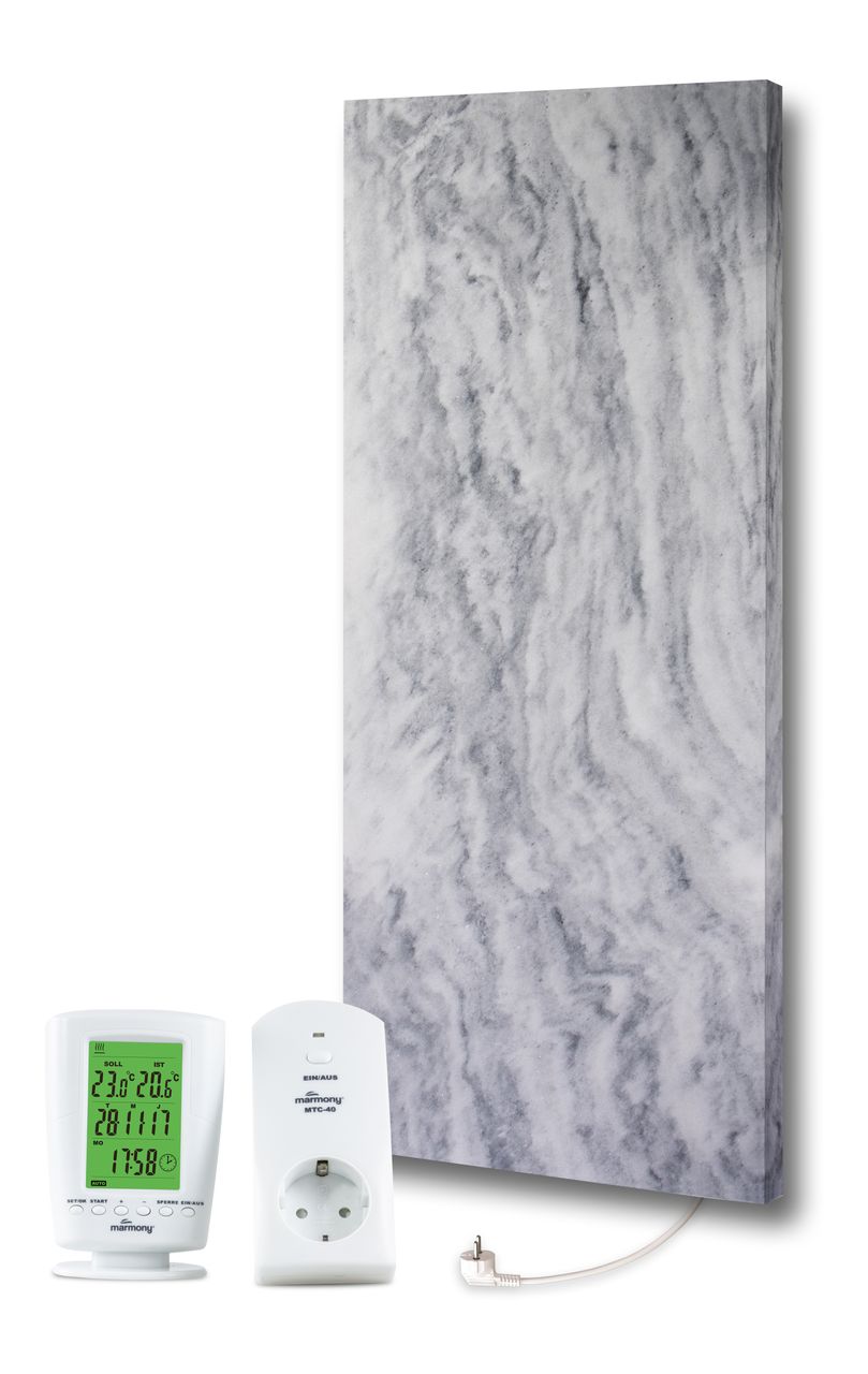 marmony Infrarotheizung C780Plus (800W) Carrara Optik