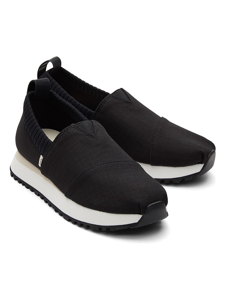 TOMS Slipper in Schwarz günstig kaufen