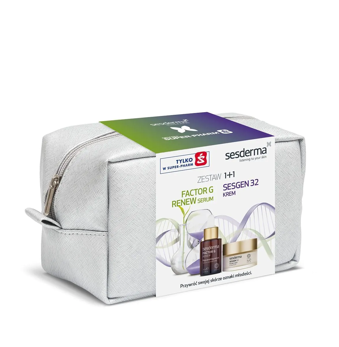 Sesderma Sesgen + Factor G - Set (Sesgen hranjiva krema 50ml + Factor G Renew serum 30ml)