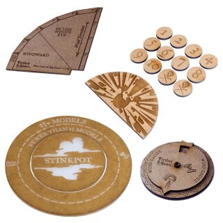 Blood & Plunder: Deluxe Template Set