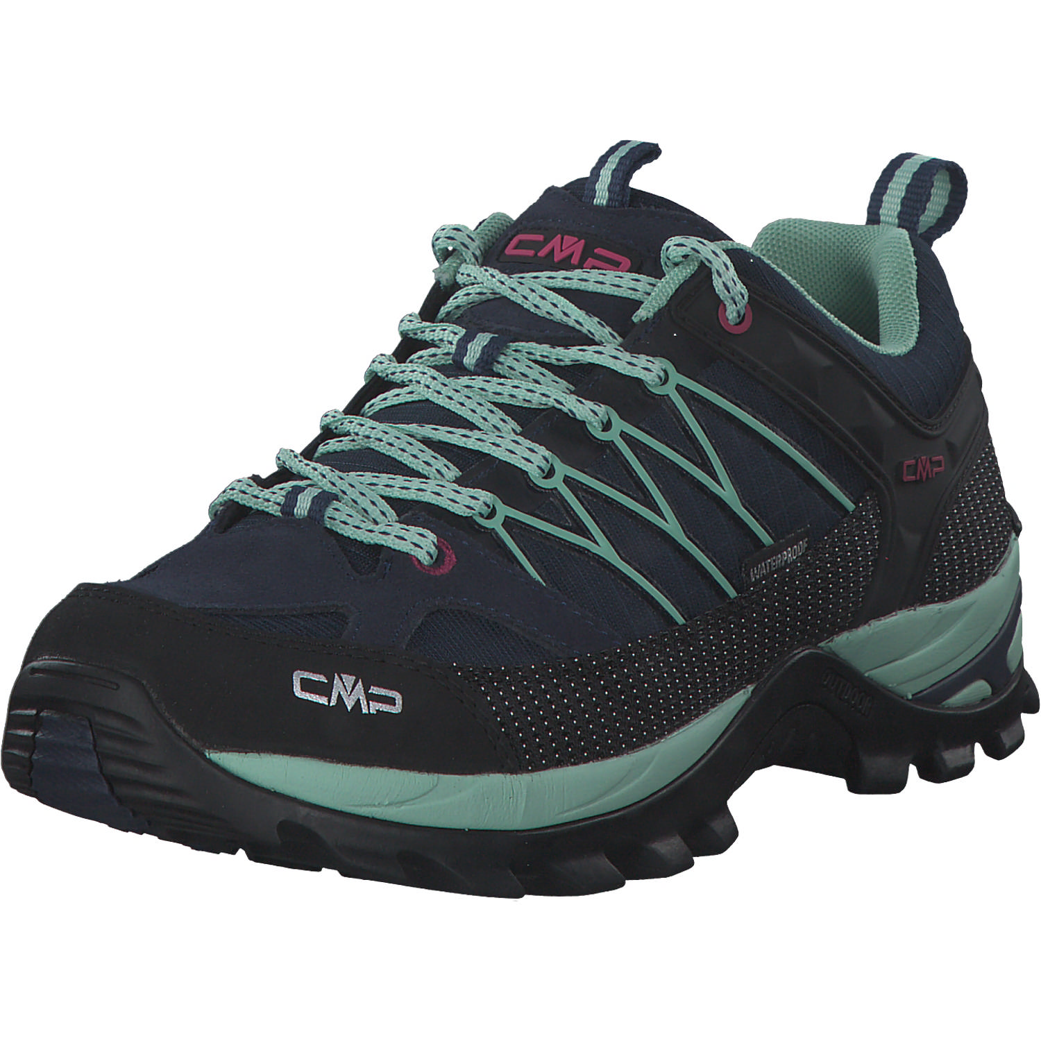 CMP Rigel 3Q54456, Trekkingschuhe, Damen, blue-aqua