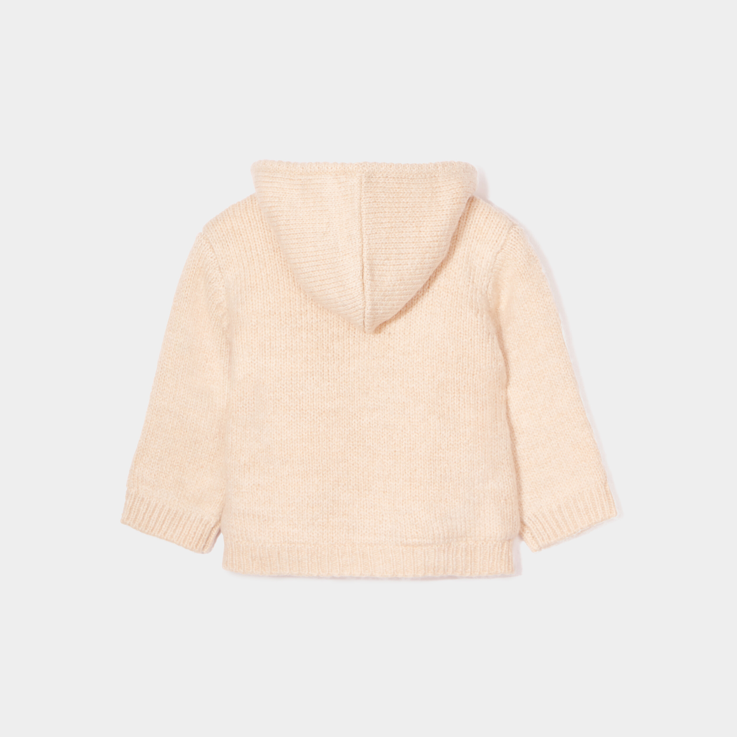 Gilet doublé à capuche Creeks marron cognac bébé garçon | La Halle