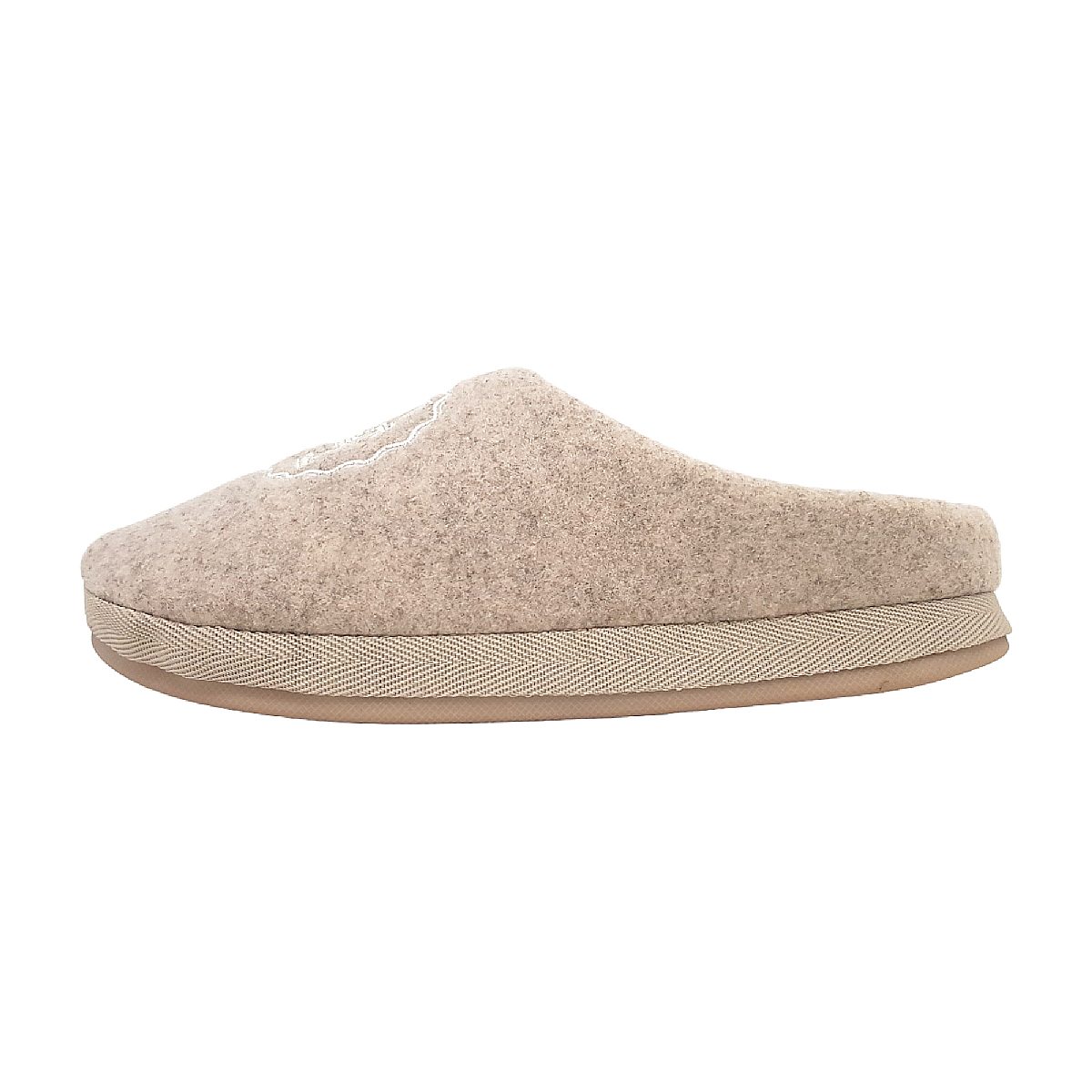 Tommy Hilfiger Emblem Felt Slipper FW0FW07433ABO Beige ABO- Meino