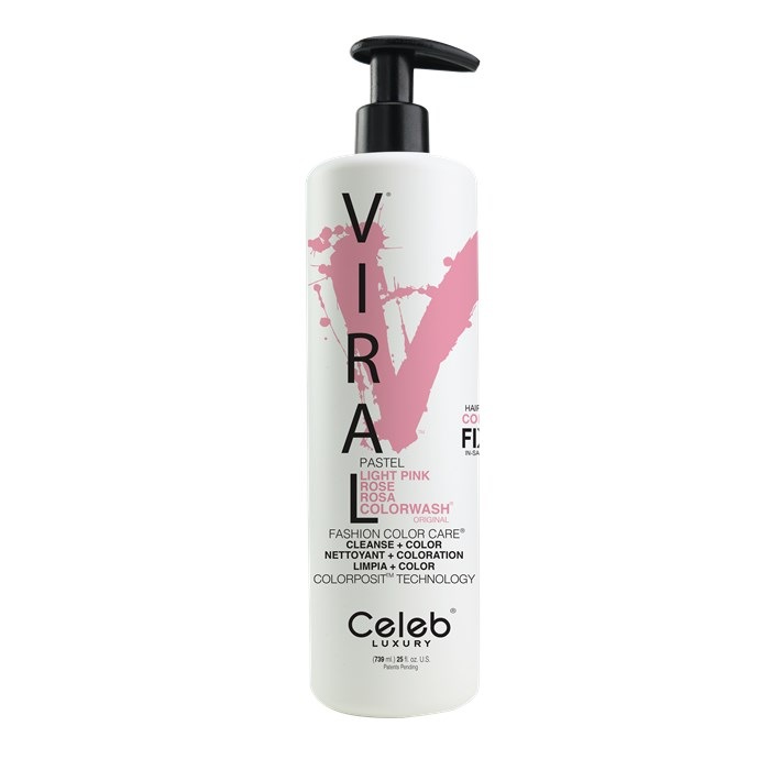 Extreme Pastel Pink Colorwash