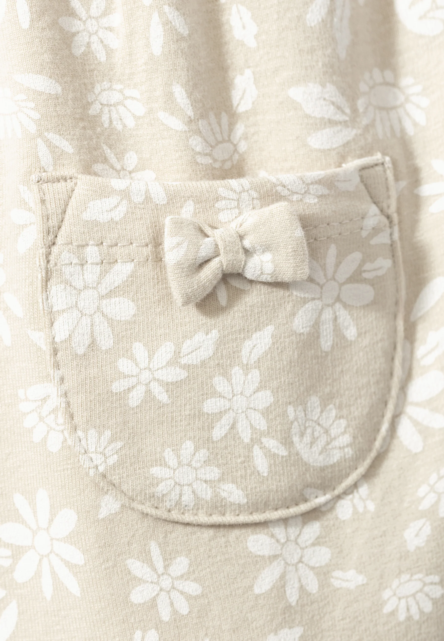 Strampler Set Jersey Hase Happy zweiteilig in beige