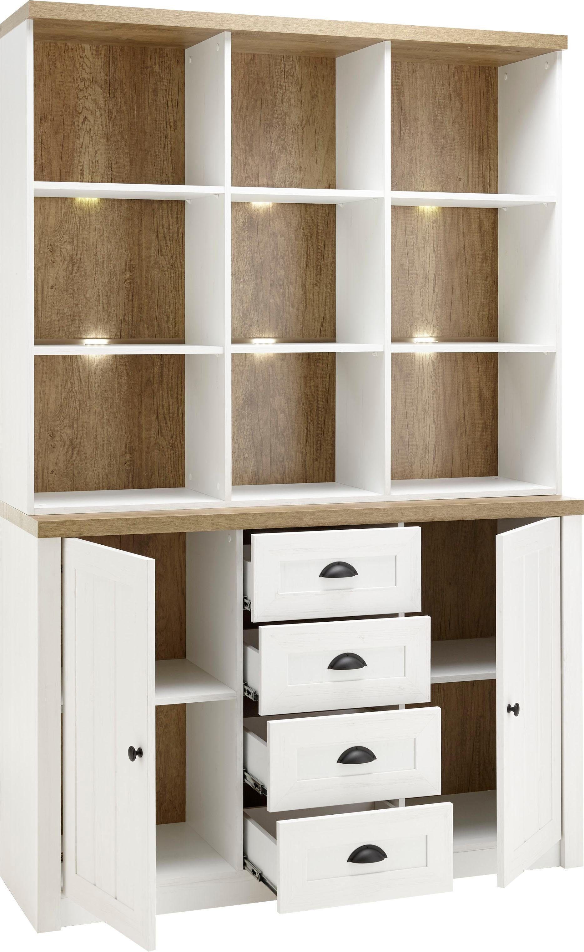 Home affaire Buffet Beauvais Höhe ca. 198 cm