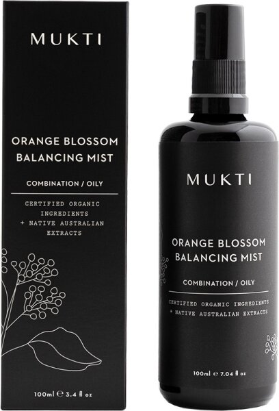 Mukti Organics Orange Blossom Balancing Mist Gesichtswasser