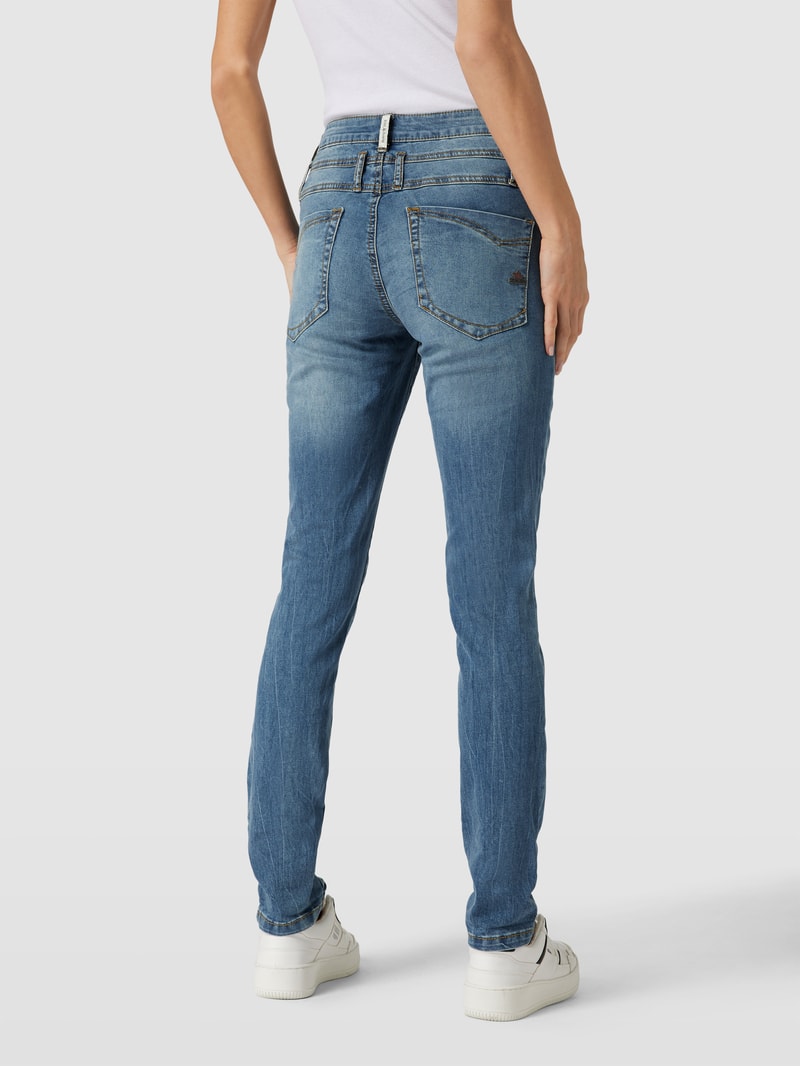 Jeans mit seitlichen Eingrifftaschen Modell 'Florida' in hellblau