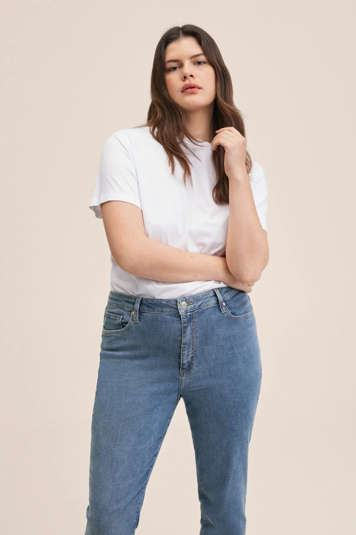 MANGO  Blaue Damenjeans 27050828