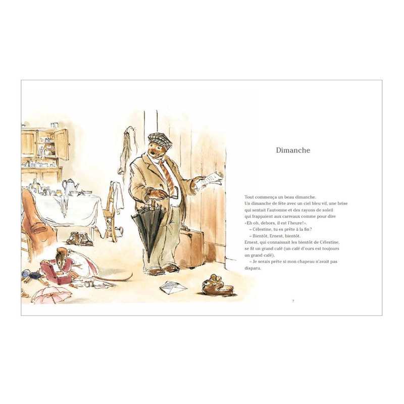 Livre Ernest et Célestine au bonheur des souris - Casterman